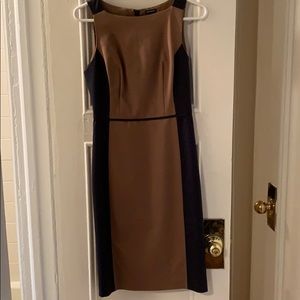 Club Monaco color block sleeveless dress